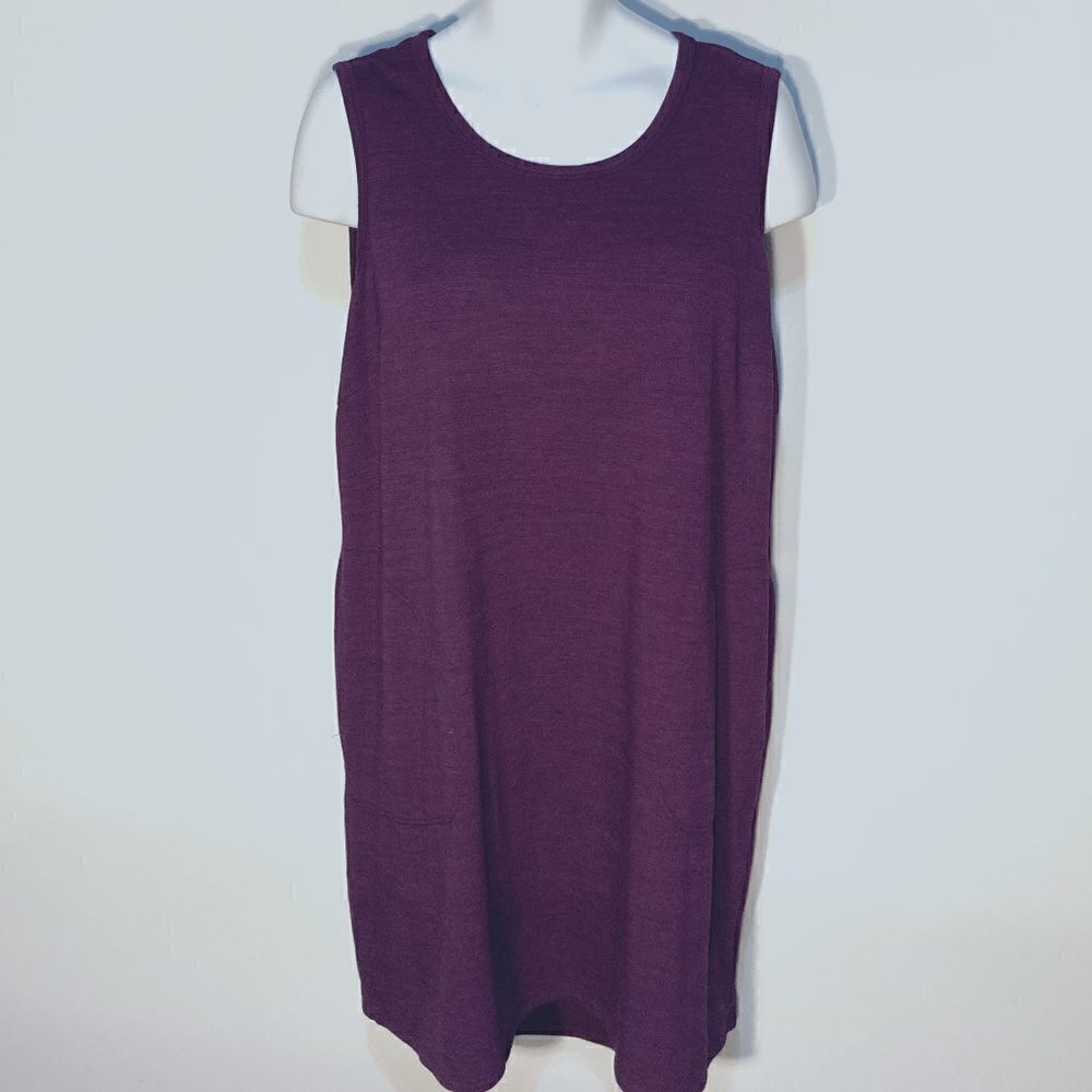 32 degrees SZ XXL COOL  Purple athleisure tank dress - Picture 3 of 8